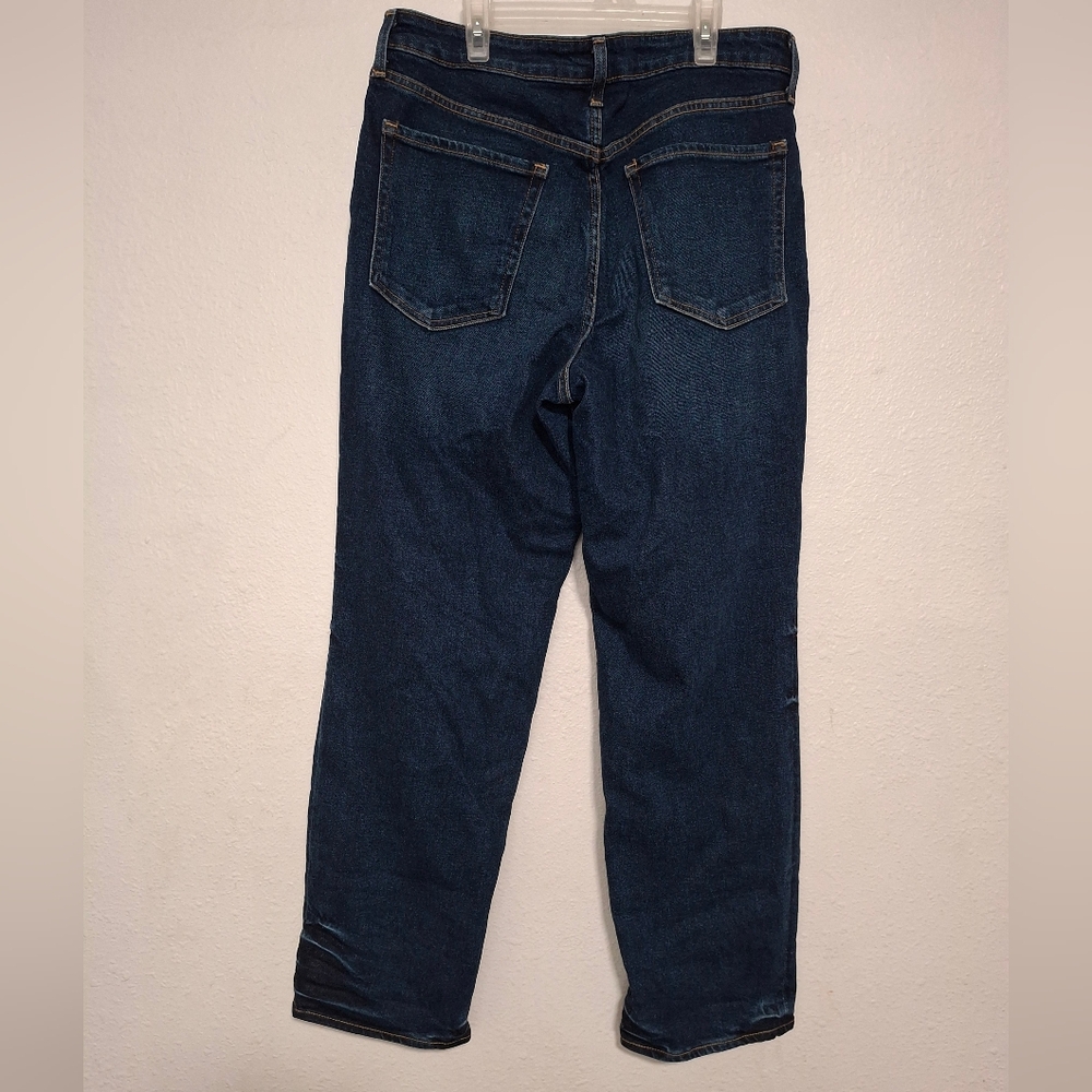 Old navy og loose high rise.Straight leg jeans Dark Wash - Picture 9 of 12